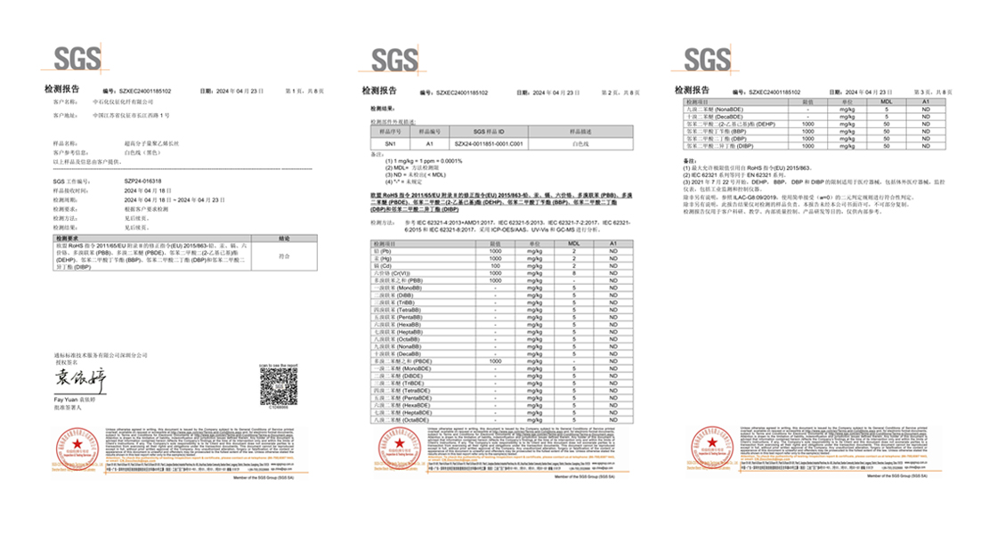 SGS证书